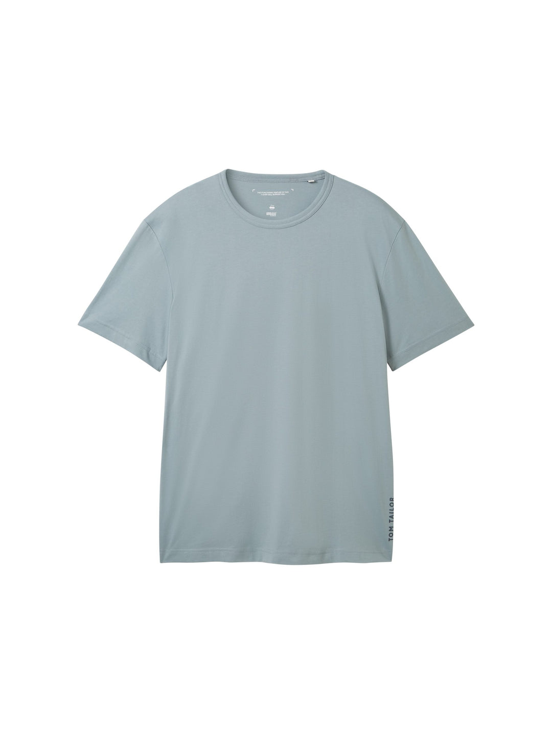 Basic T-shirt with a logo print - Green