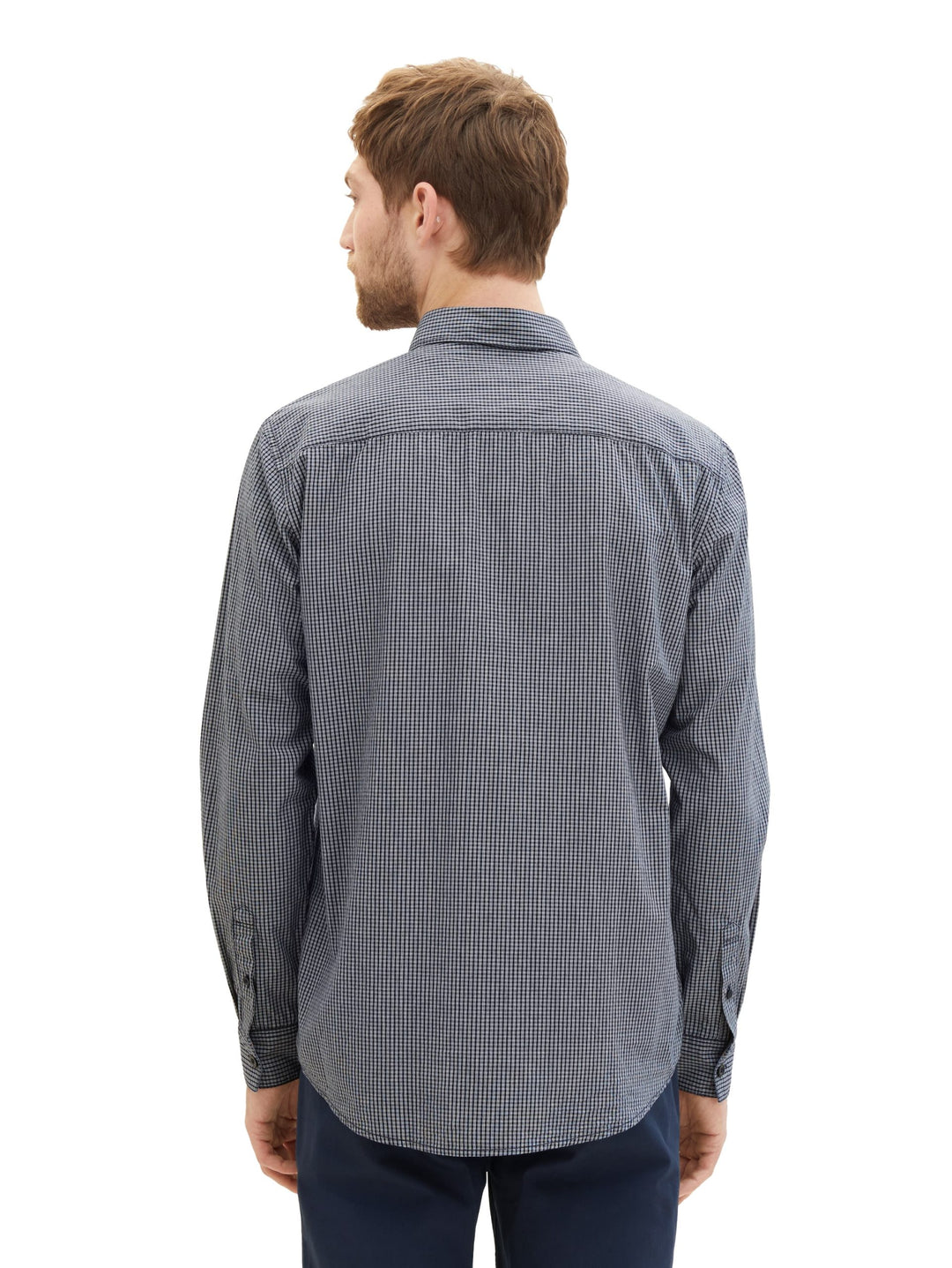 Shirt in a checked pattern - Blue
