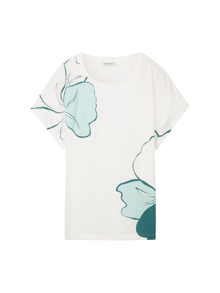 T-shirt with a print - White
