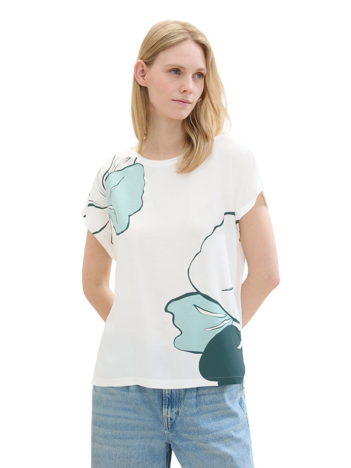 T-shirt with a print - White