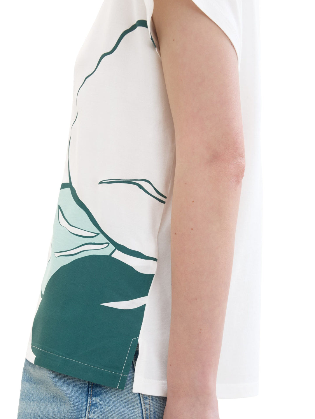 T-shirt with a print - White