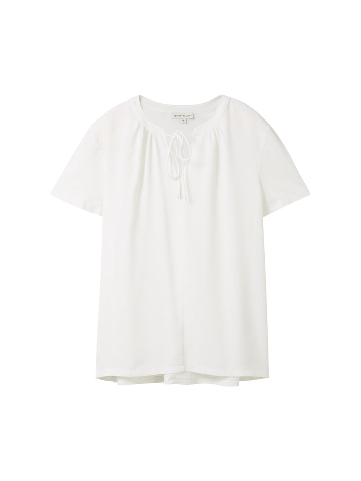 T-shirt with TENCEL(TM) Modal - White