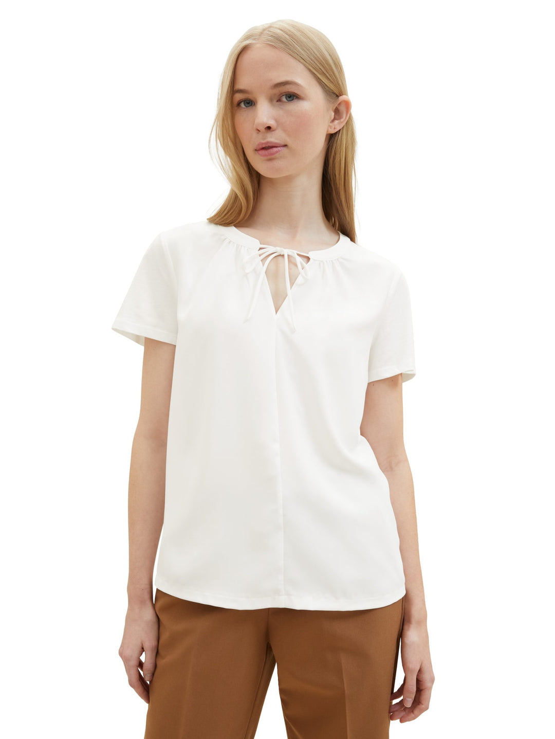 T-shirt with TENCEL(TM) Modal - White