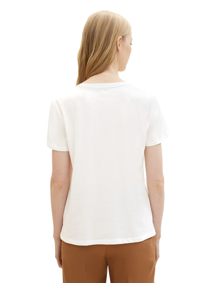 T-shirt with TENCEL(TM) Modal - White