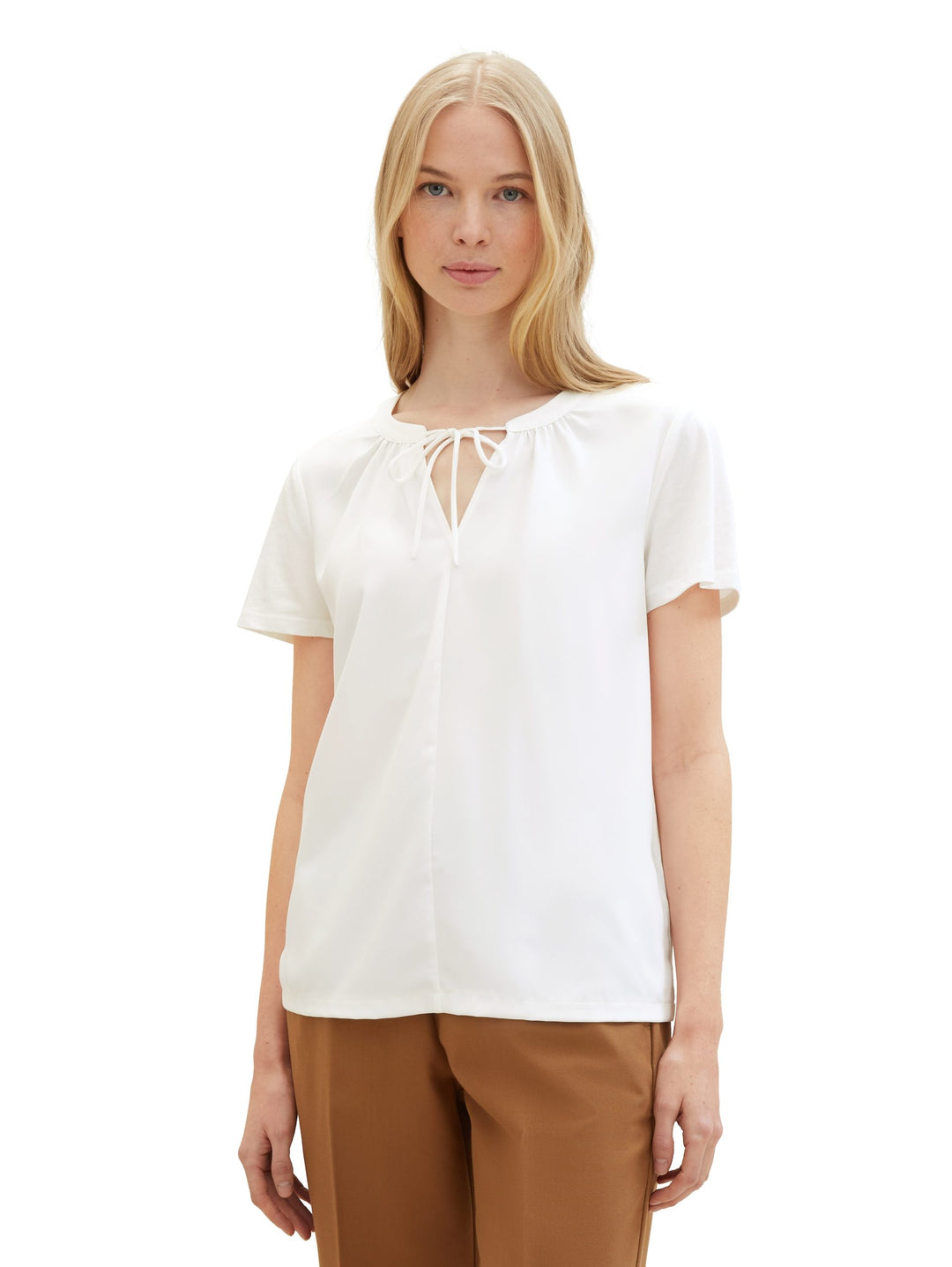 T-shirt with TENCEL(TM) Modal - White
