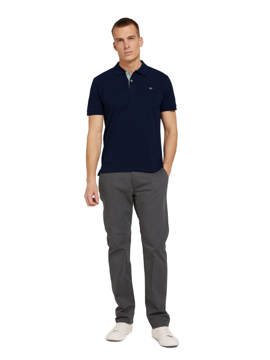 Basic polo shirt - Blue
