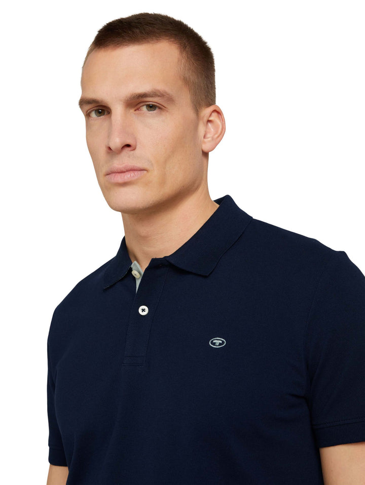 Basic polo shirt - Blue