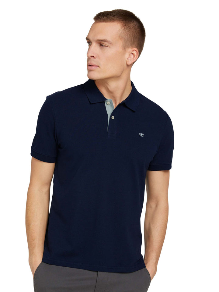 Basic polo shirt - Blue
