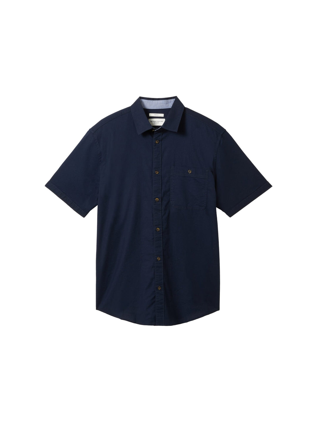 Basic short-sleeved shirt - Blue