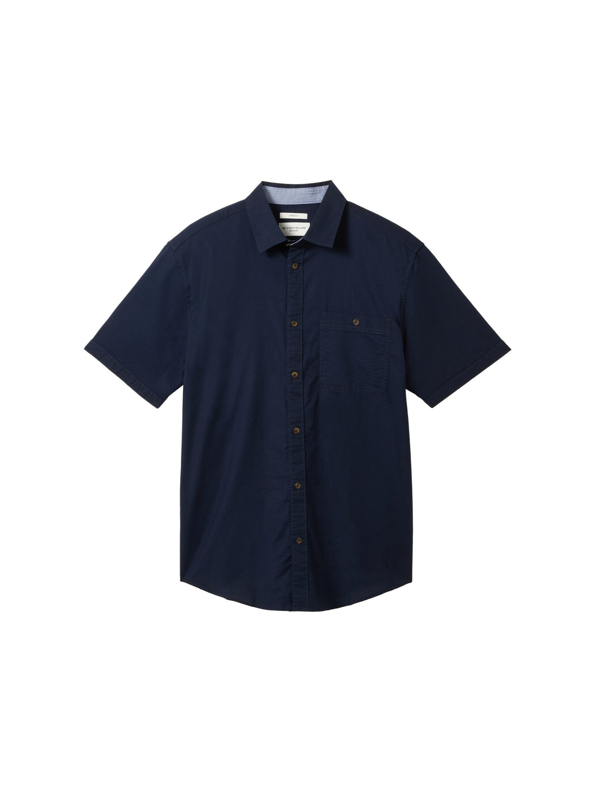 Basic short-sleeved shirt - Blue