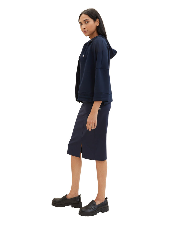 Jersey skirt - Blue
