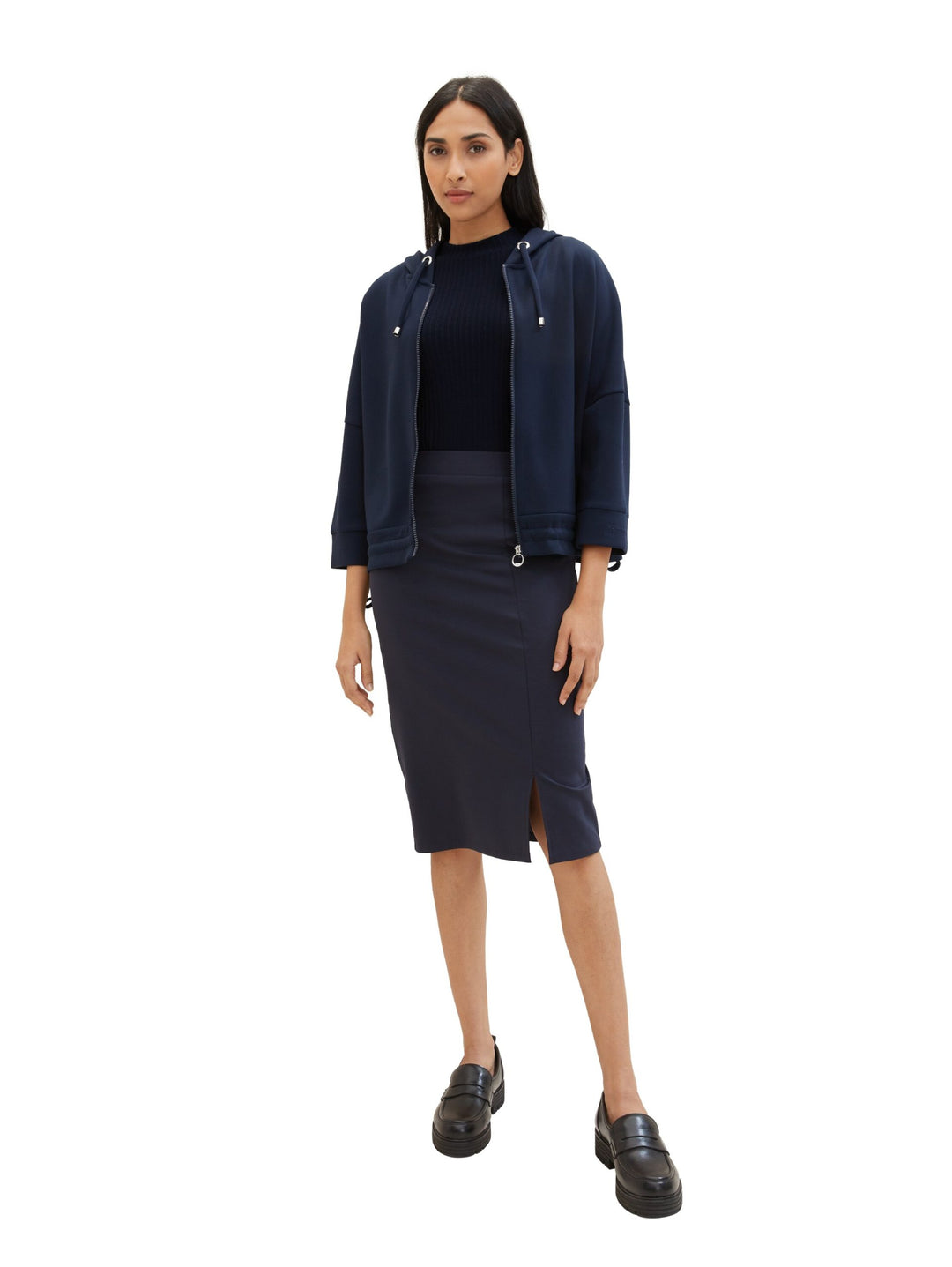 Jersey skirt - Blue