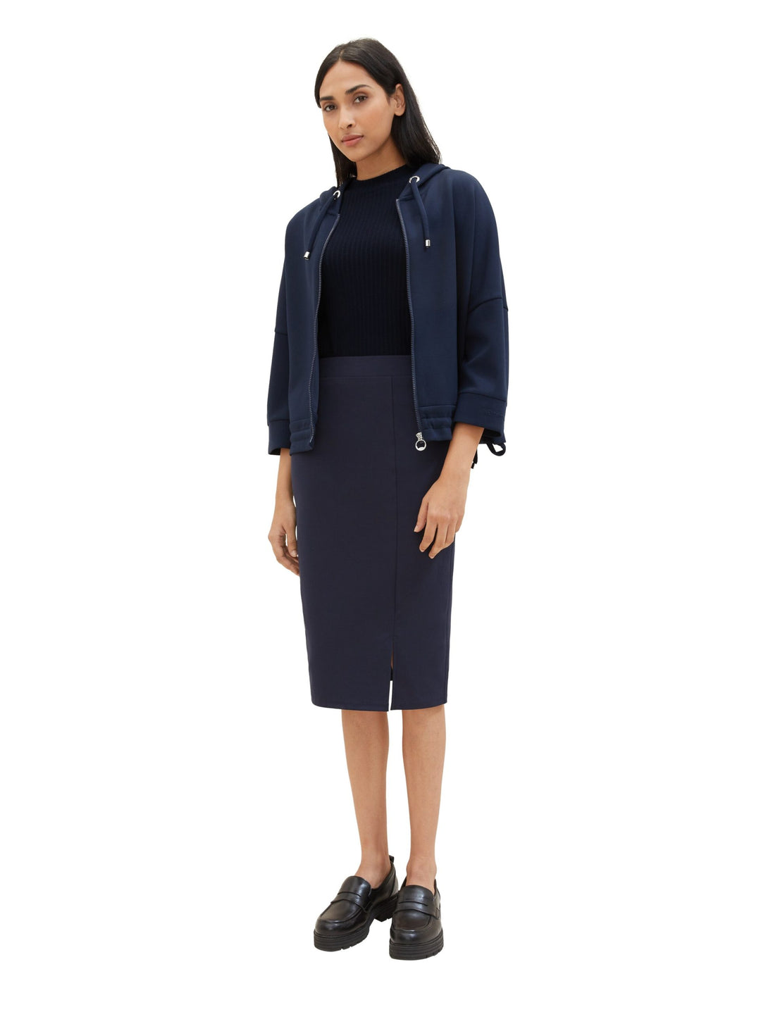 Jersey skirt - Blue