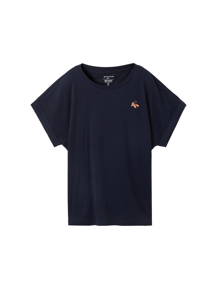 Organic cotton t-shirt - Blue