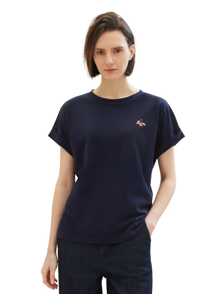 Organic cotton t-shirt - Blue
