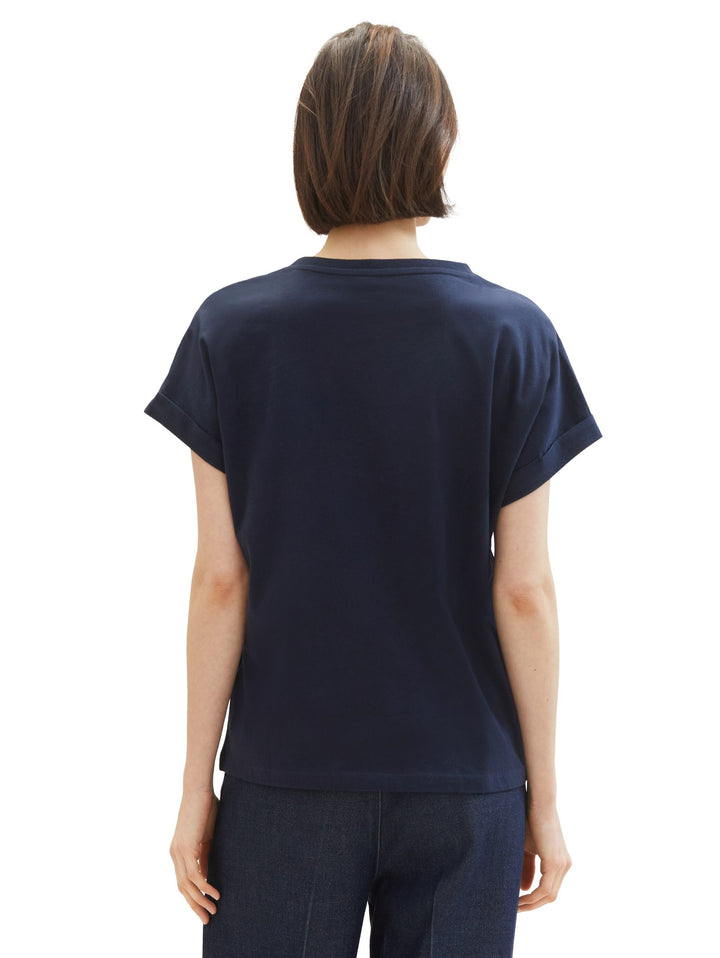 Organic cotton t-shirt - Blue