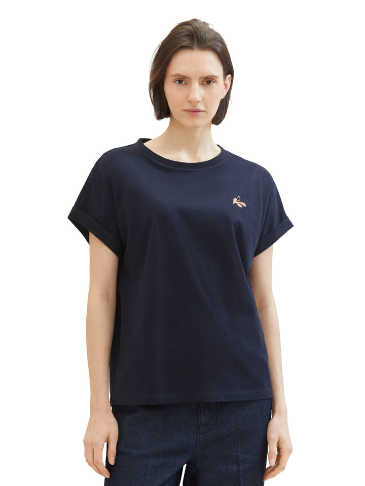 Organic cotton t-shirt - Blue