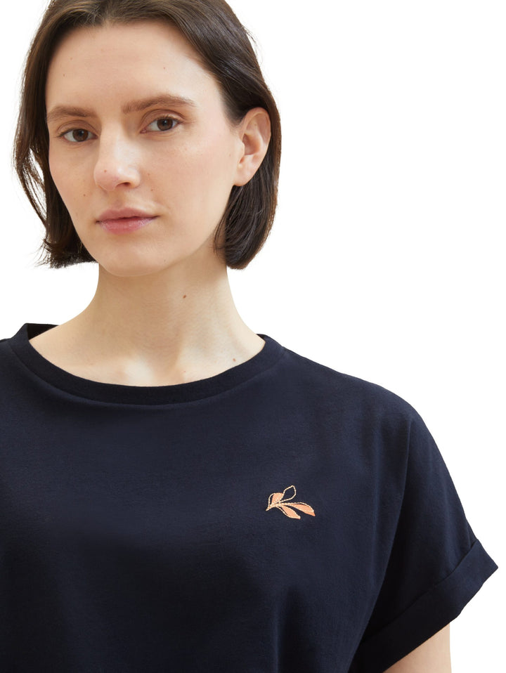 Organic cotton t-shirt - Blue