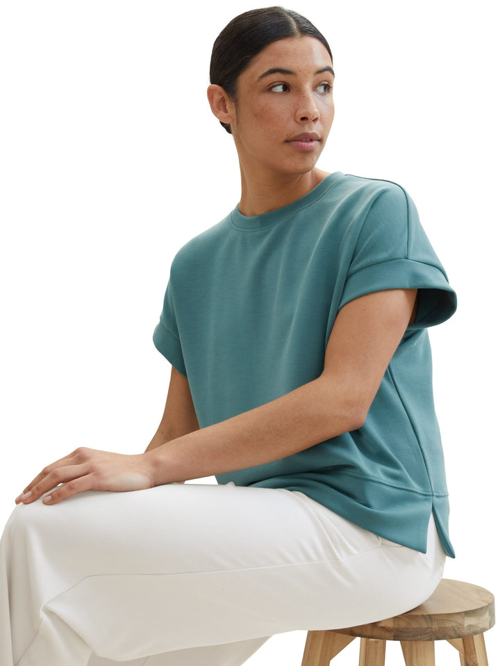 Loose-fit T-shirt - Green
