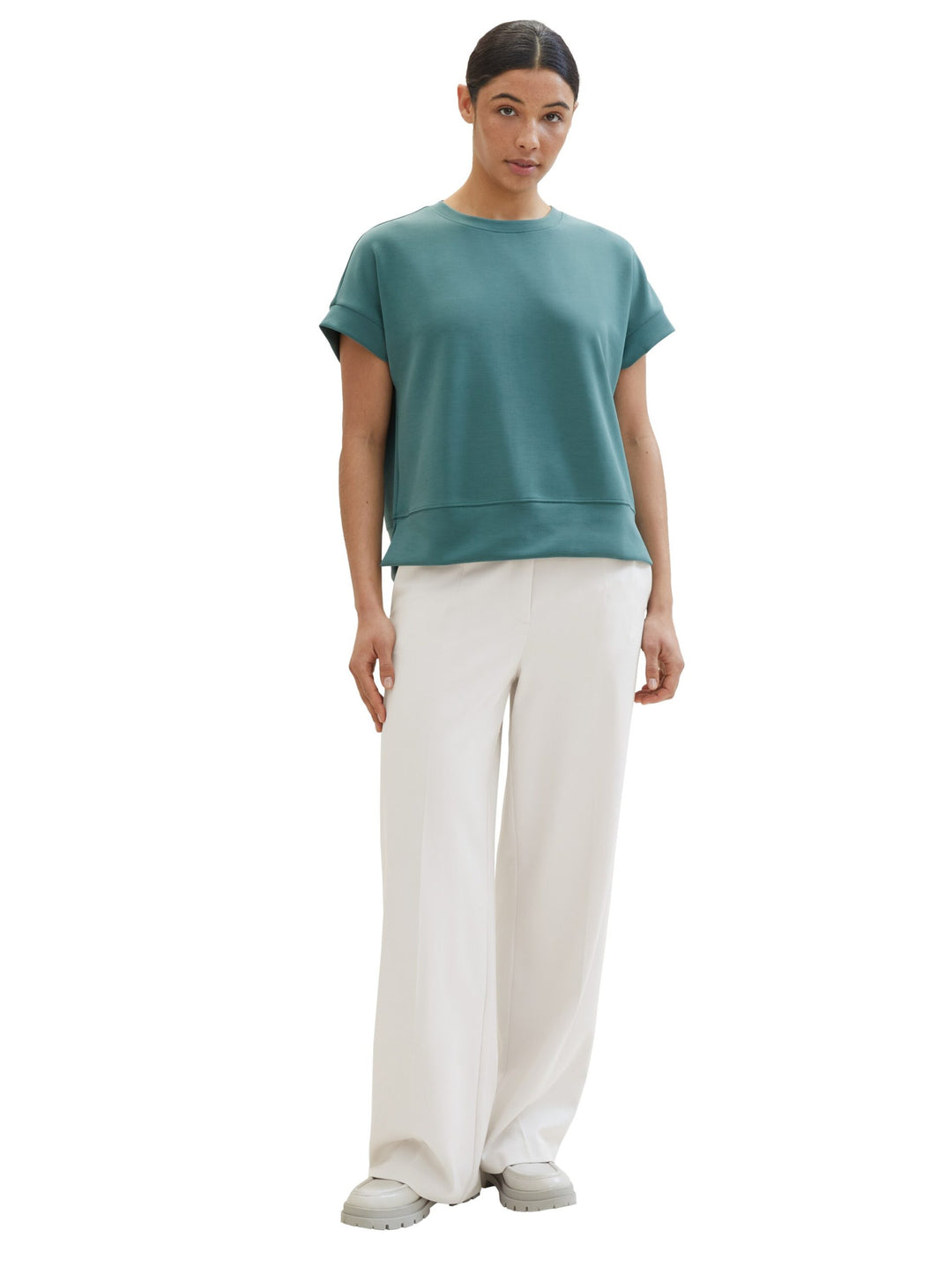 Loose-fit T-shirt - Green