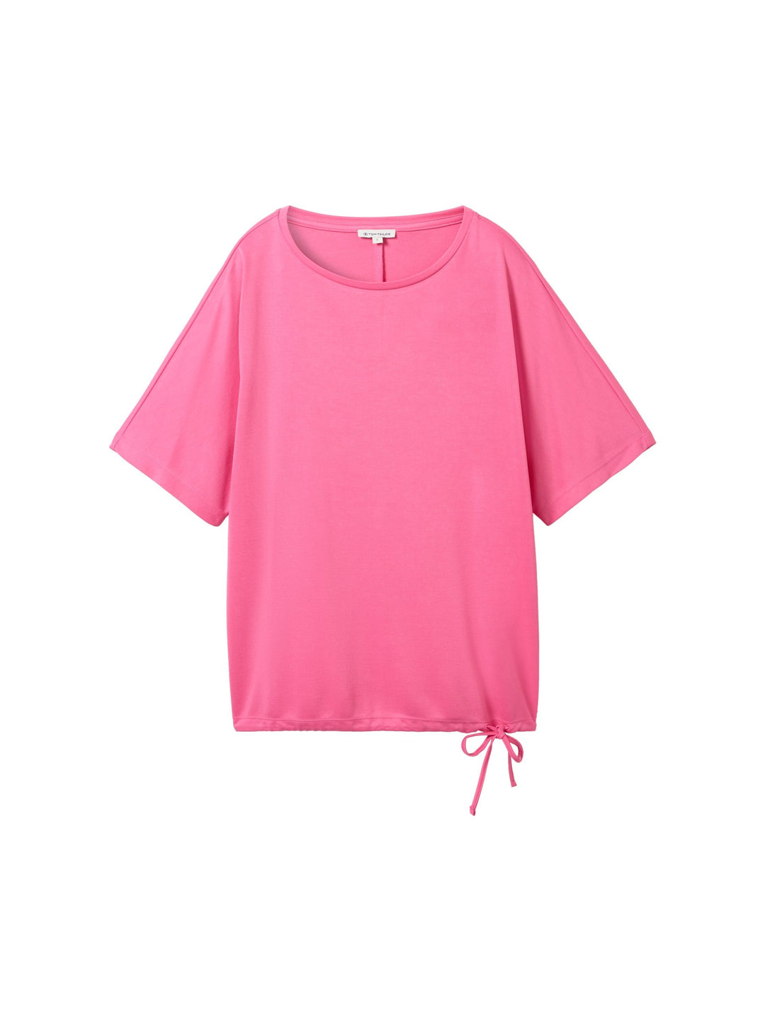 T-shirt with a round neckline - Pink