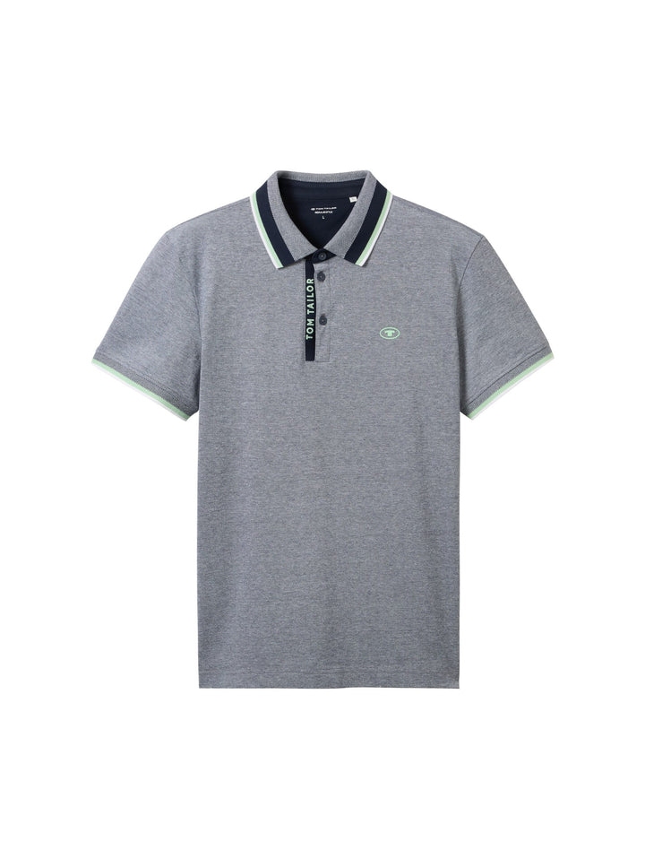 Polo shirt with a piqu&amp;