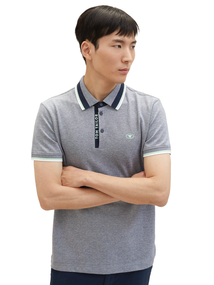 Polo shirt with a piqu&amp;