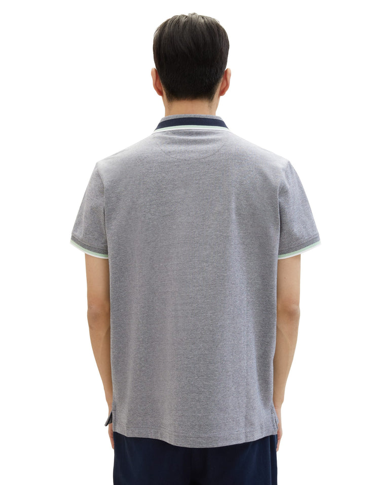 Polo shirt with a piqu&amp;