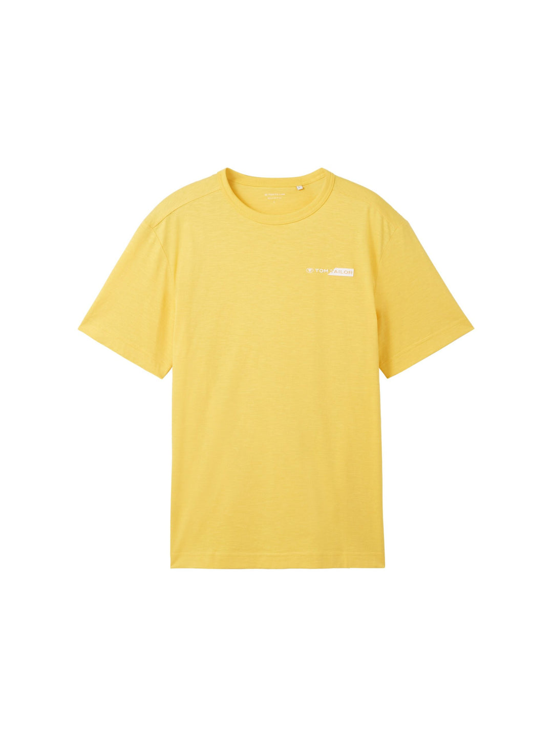 T-shirt with a logo print - Yellow
