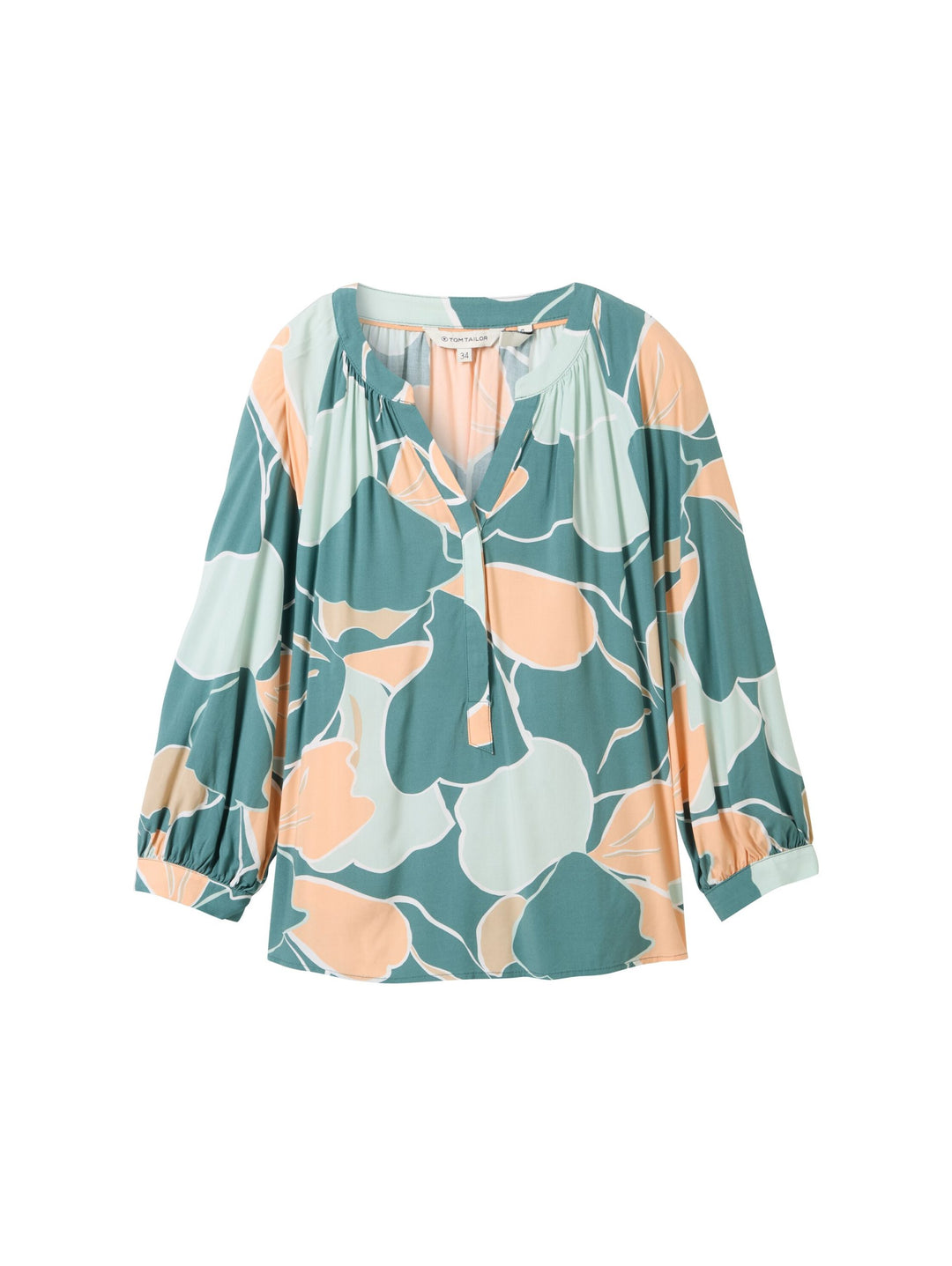 Blouse with LENZING (TM) ECOVERO (TM) - Green