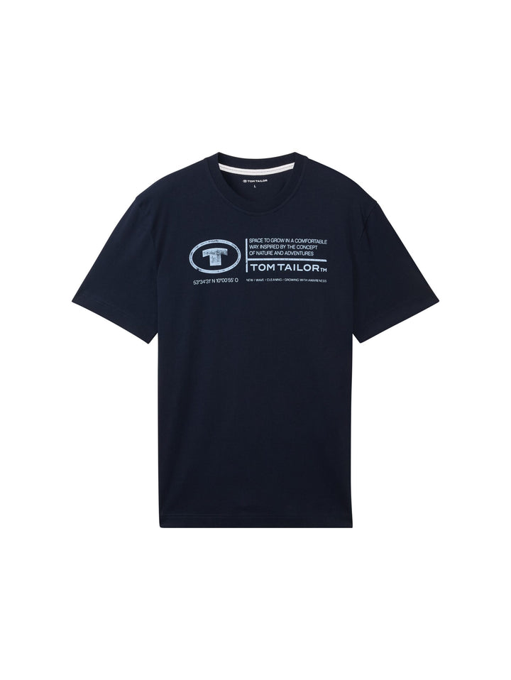 T-shirt with a print - Blue