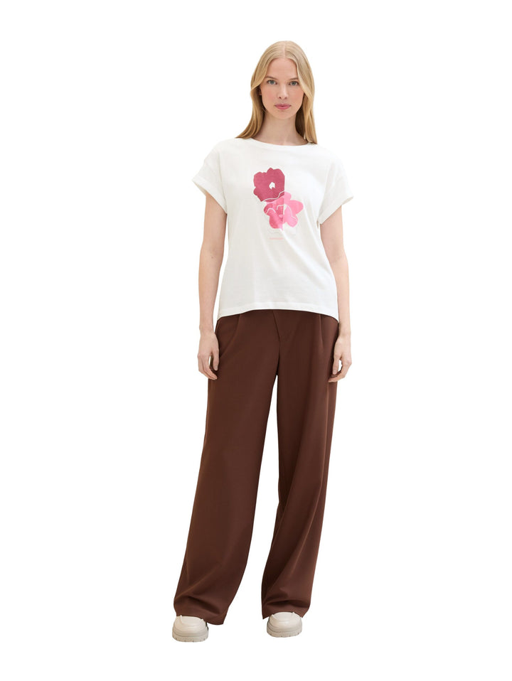T-shirt with a print - White
