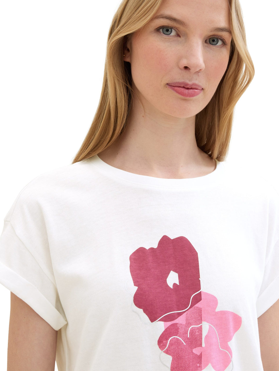 T-shirt with a print - White