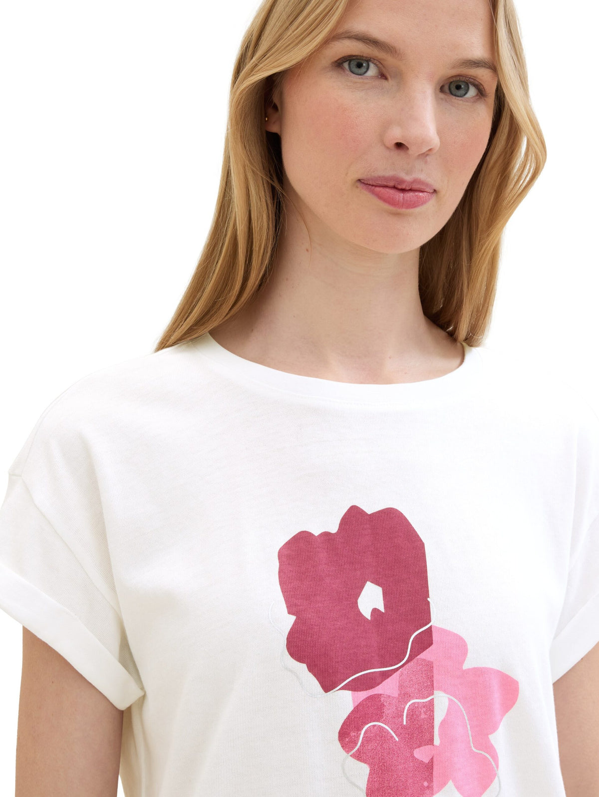 T-shirt with a print - White