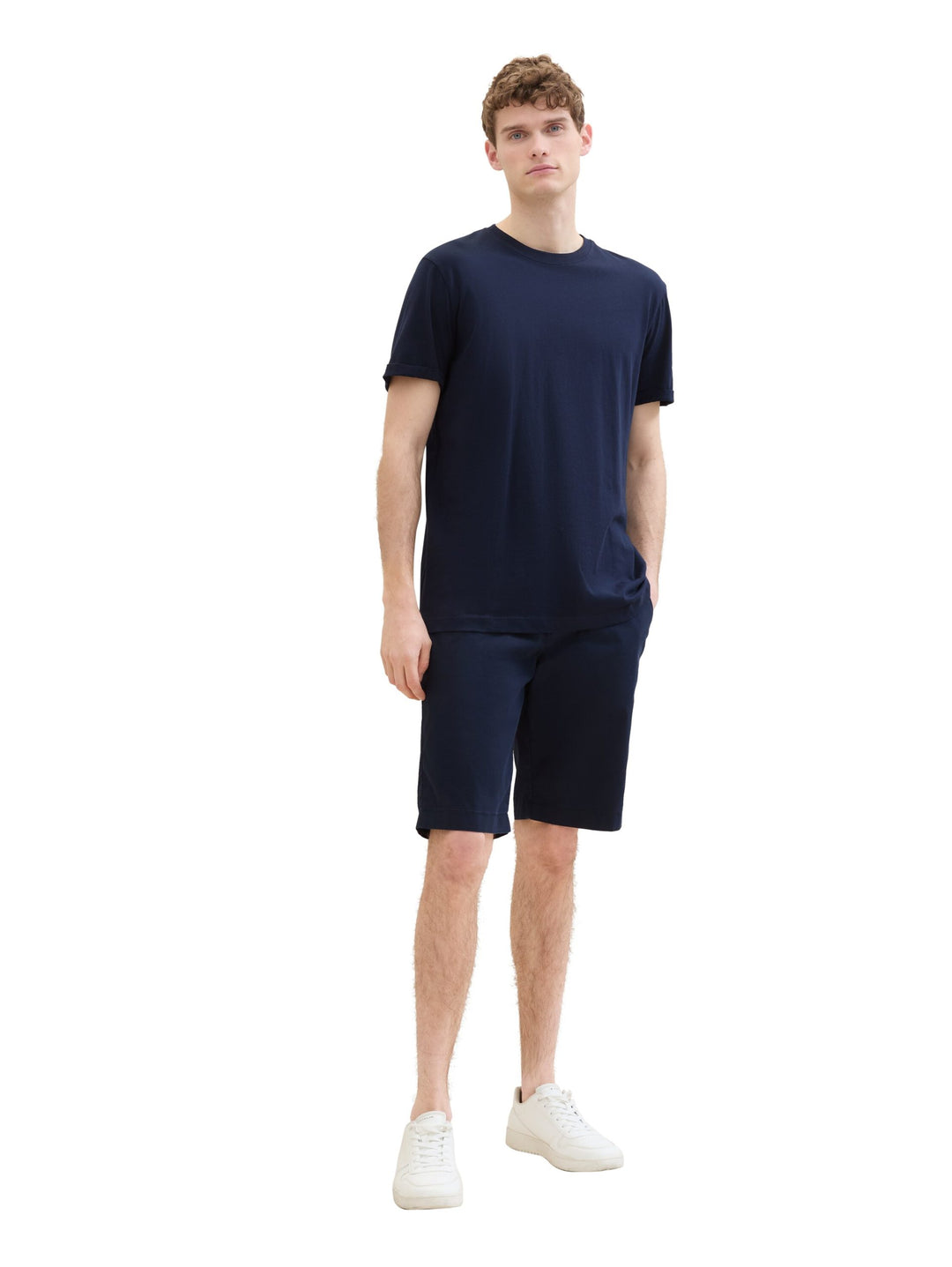 Tech chino shorts - Blue