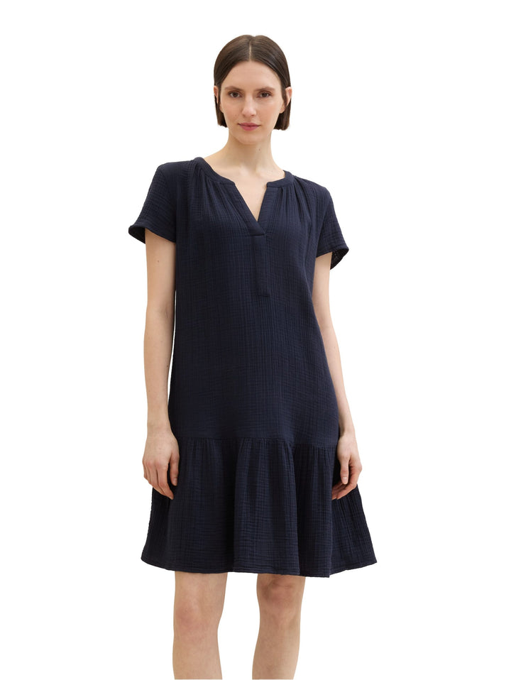 Muslin dress - Blue