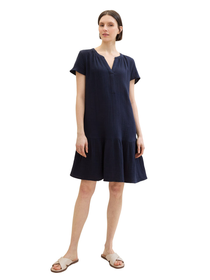 Muslin dress - Blue