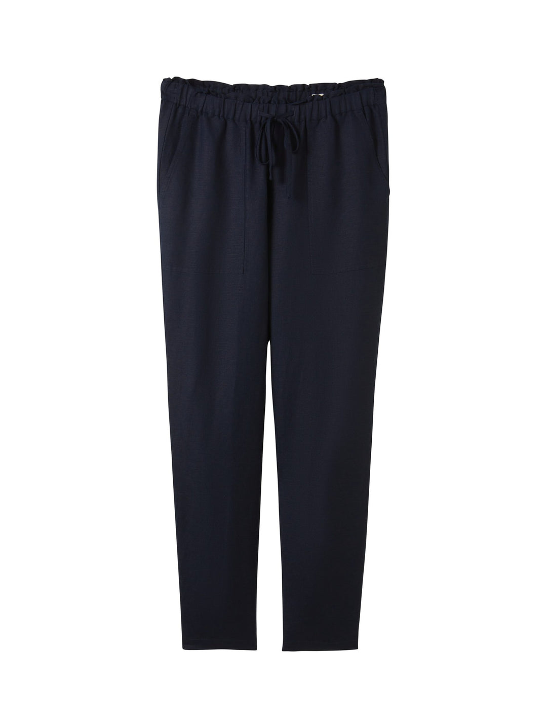 Loose trousers with linen - Blue
