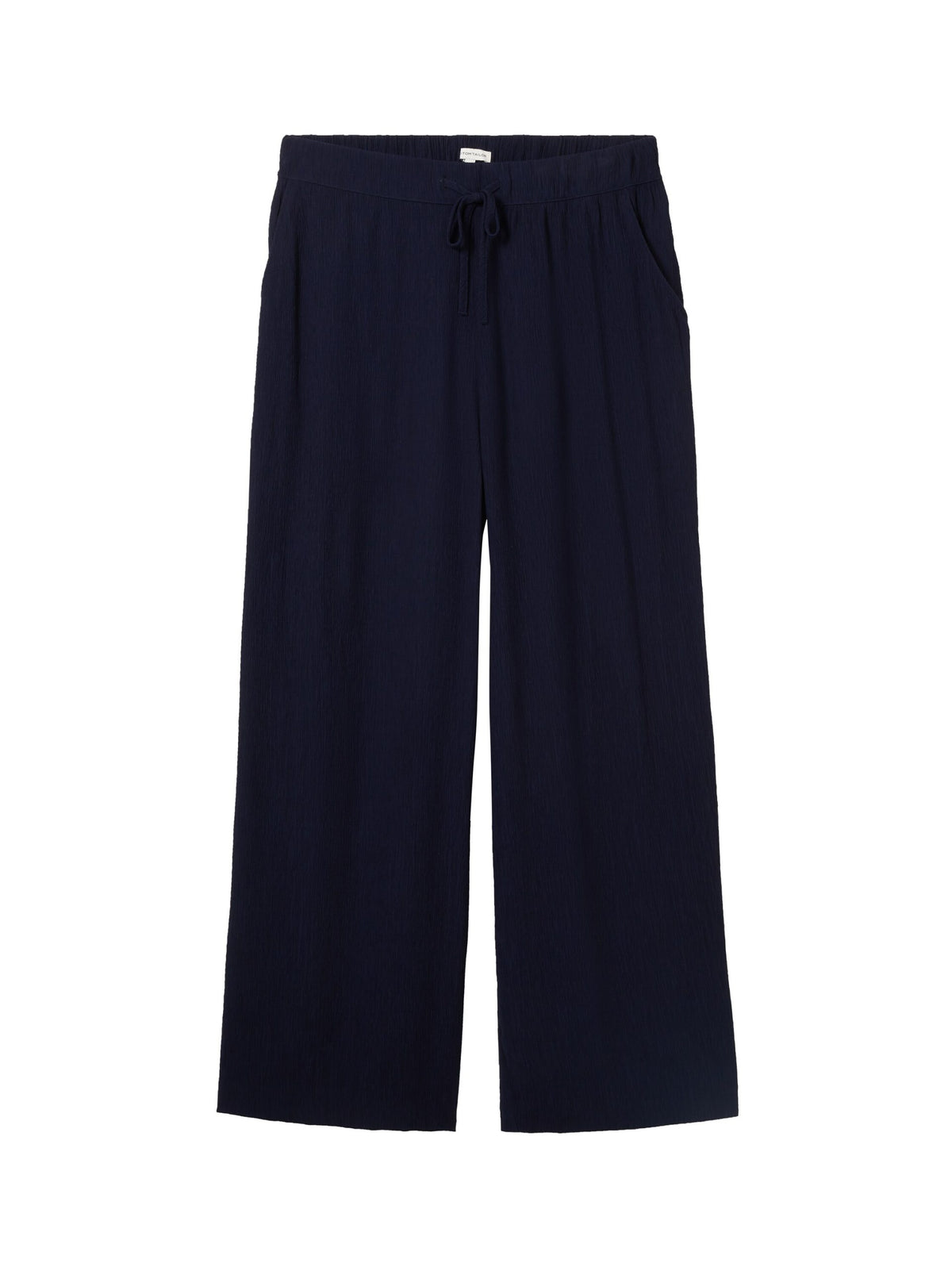 Cropped culotte trousers - Blue