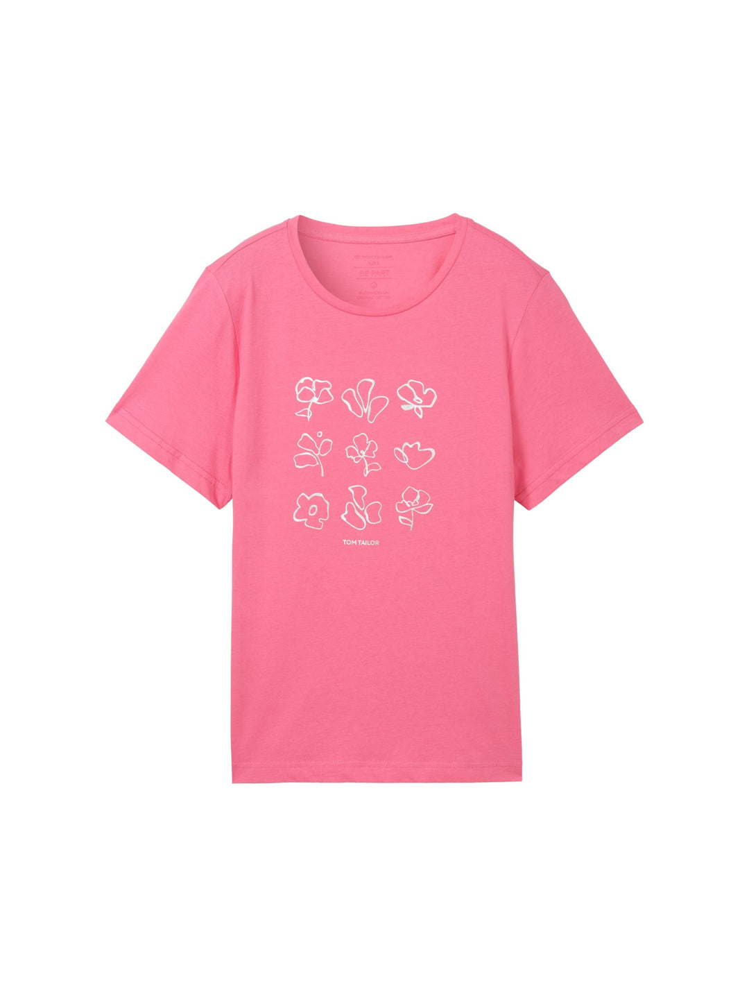 T-shirt with a print - Pink