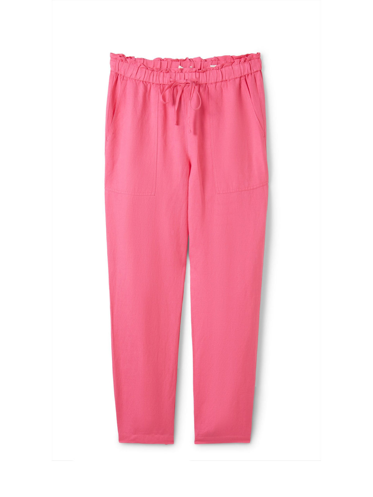 Loose trousers with linen - Pink