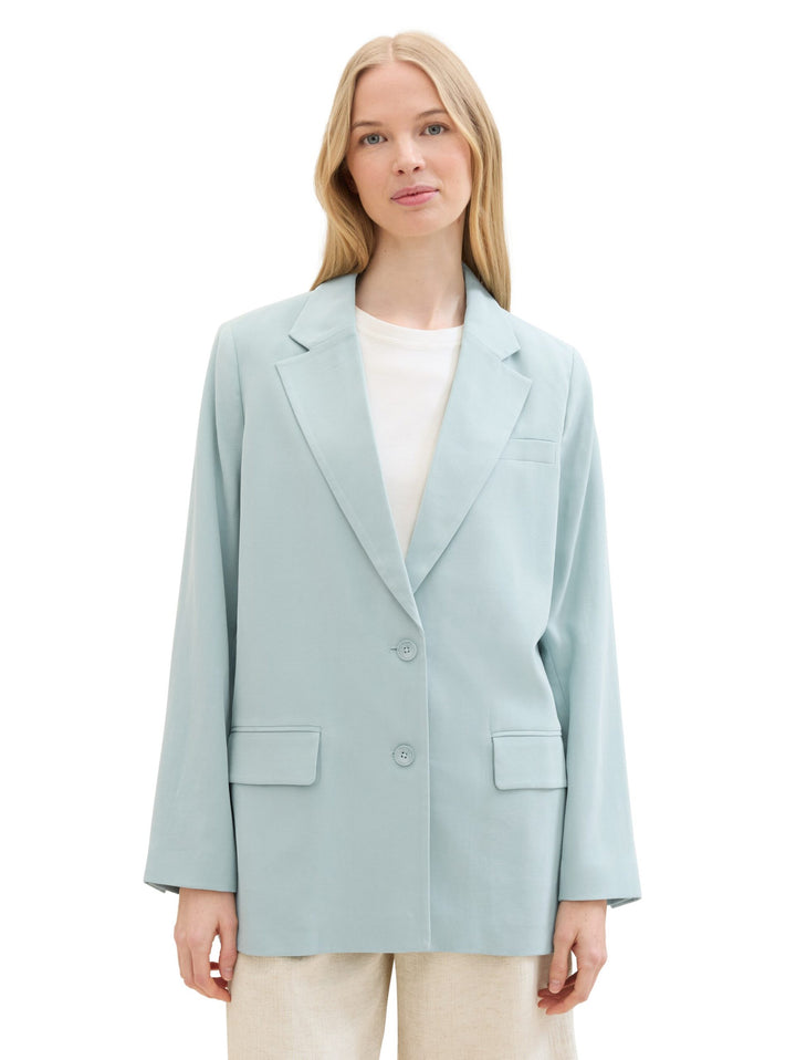 Loose-fit blazer - Blue