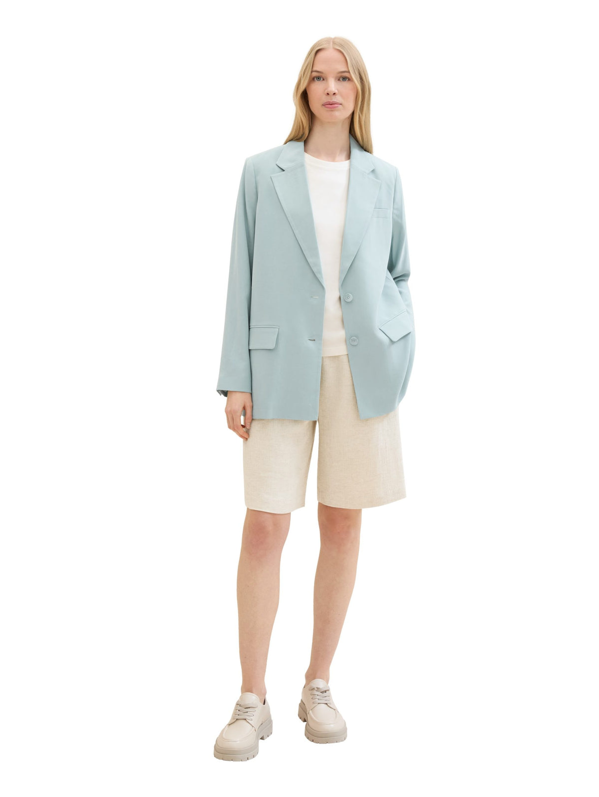 Loose-fit blazer - Blue