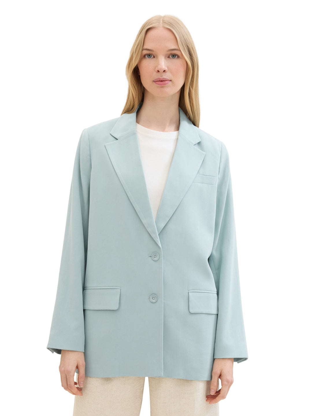 Loose-fit blazer - Blue
