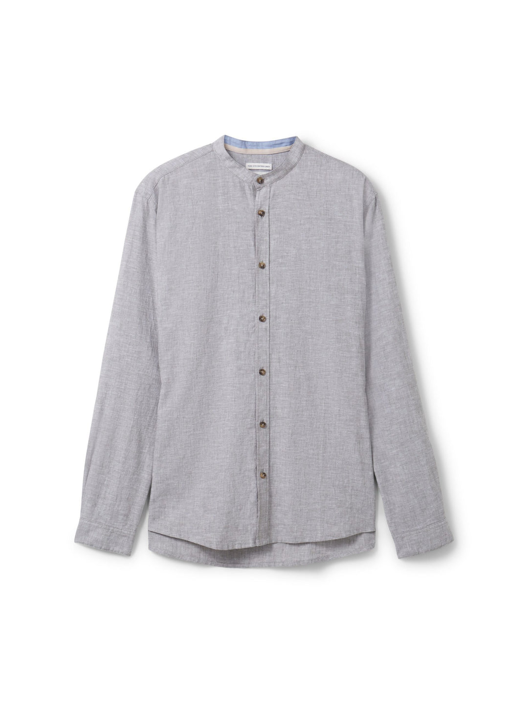 Shirt with linen - Green