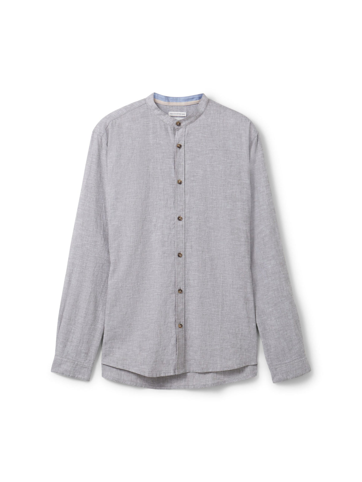 Shirt with linen - Green