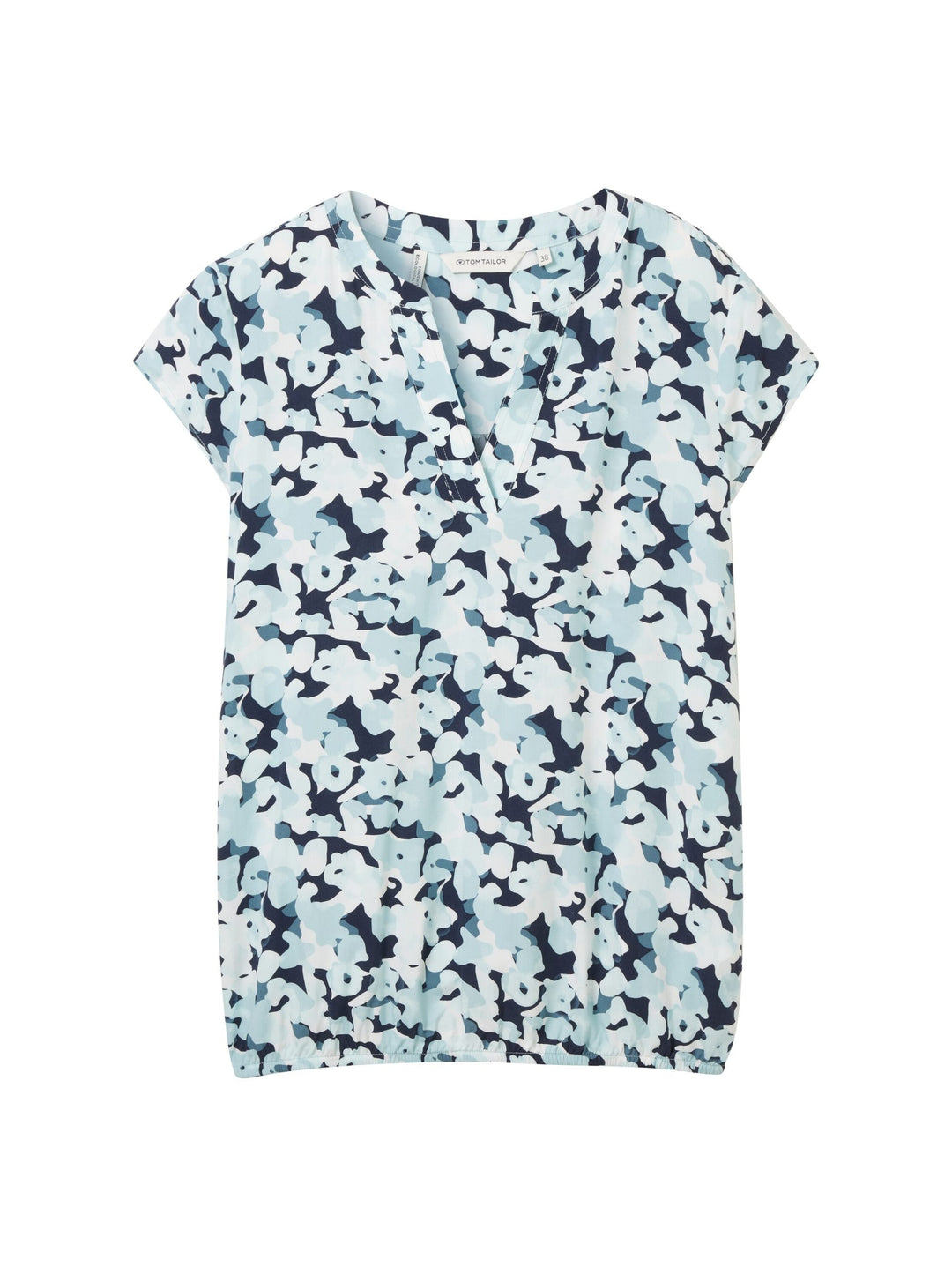 Patterned blouse - Blue