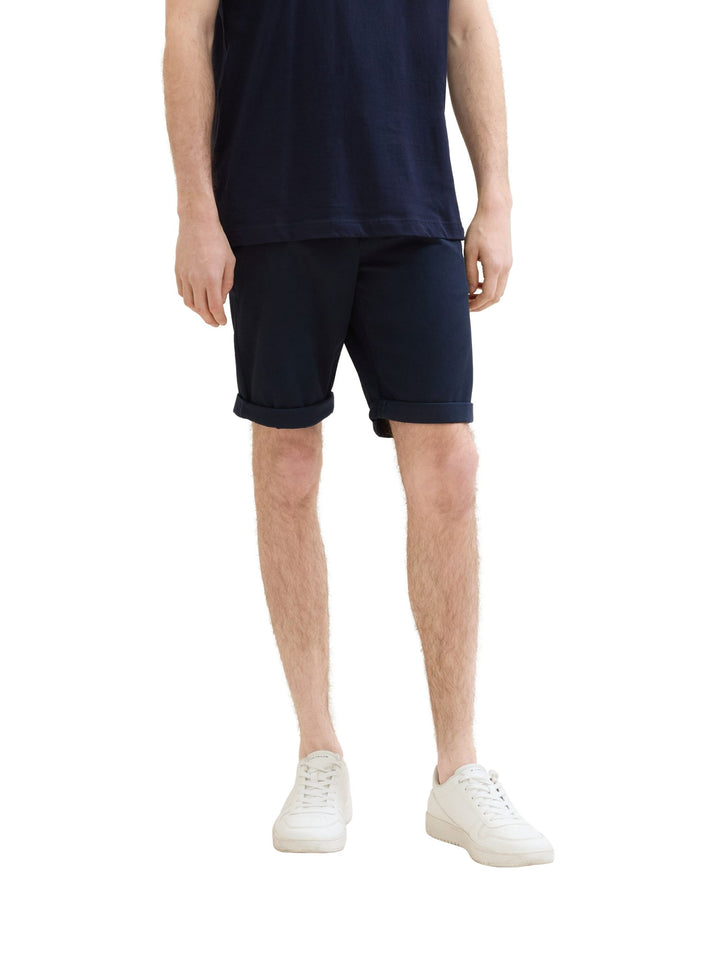 slim chino shorts - Blue