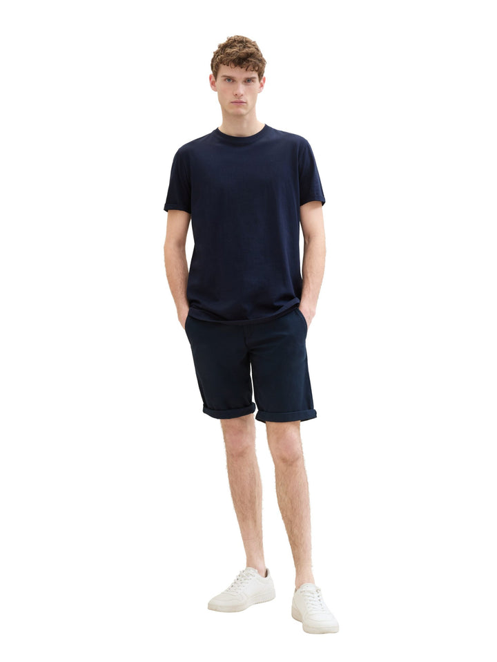 slim chino shorts - Blue