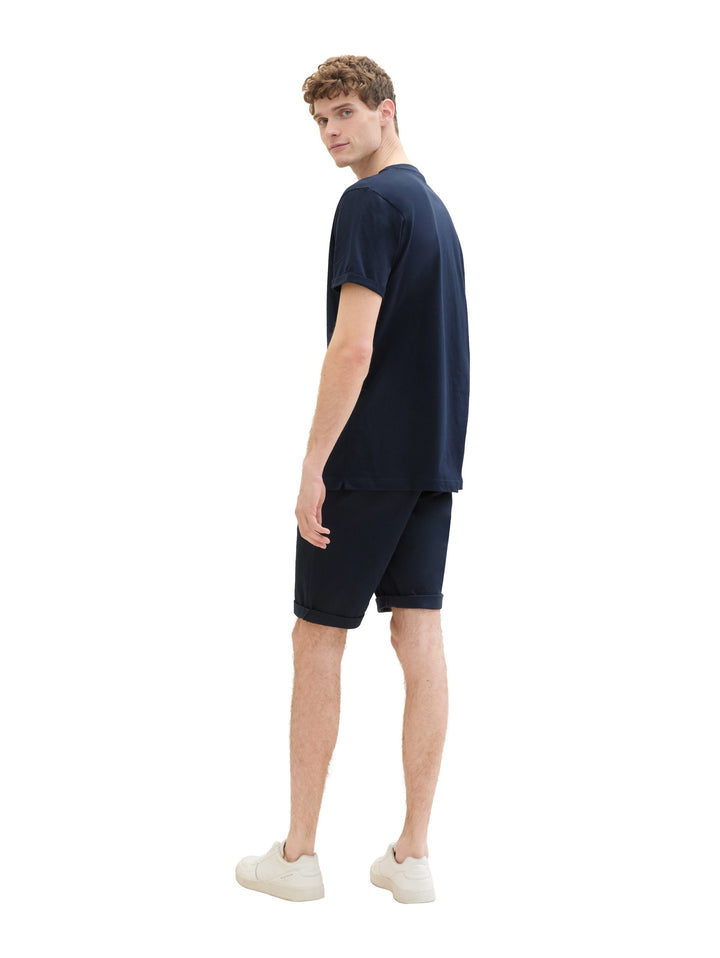 slim chino shorts - Blue